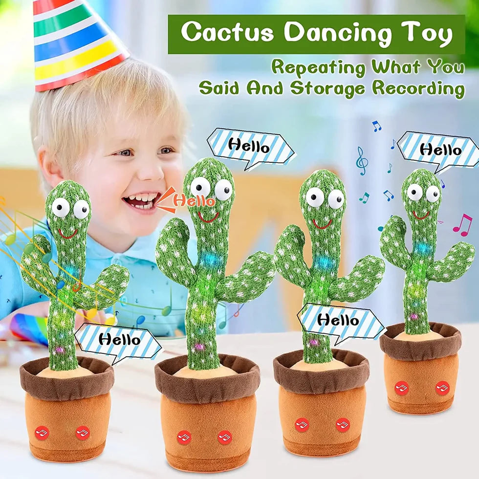Dancing Talking Cactus Toy (Rechargeable